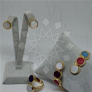 Fashion Geometric Ring Earring Bracelet Sets