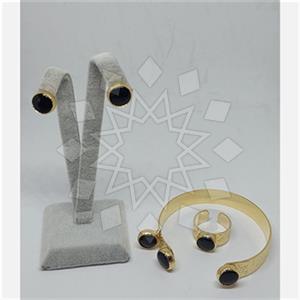 Fashion Geometric Ring Earring Bracelet Sets