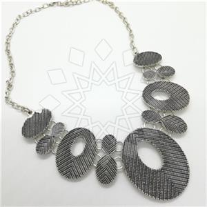 Fashion Geometric Statement Necklace