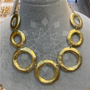 Fashion Geometric Statement Necklace