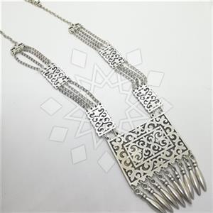 Fashion Geometric Tassel Necklace