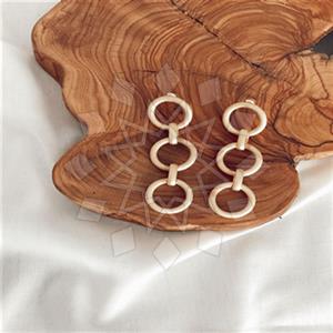 Fashion Geometric Triple Drop Earrings