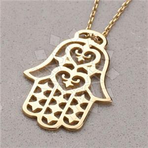 Fashion Hamsa Hand Pendant Necklace