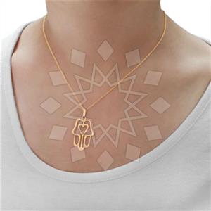 Fashion Hamsa Hand Pendant Necklace
