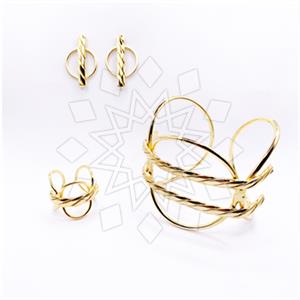 Fashion Handmade Artisan Bijoux  Ring Earring Bracelet Sets