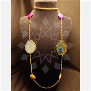 Fashion Handmade Artisan Bijoux  Statement Necklace