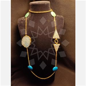 Fashion Handmade Artisan Bijoux  Statement Necklace