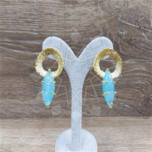 Fashion Handmade Artisan Bijoux  Stud Earrings