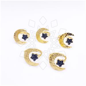 Fashion Handmade Artisan Brass Cocktail Rings Package