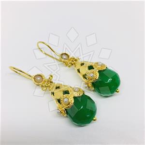 Fashion Handmade Artisan Brass  Dangle Earrings