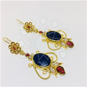 Fashion Handmade Artisan Brass  Dangle Earrings