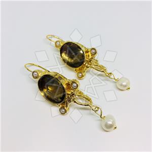 Fashion Handmade Artisan Brass  Dangle Earrings