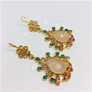 Fashion Handmade Artisan Brass  Dangle Earrings