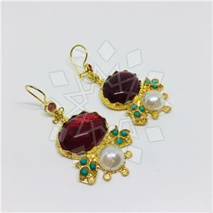 Fashion Handmade Artisan Brass  Dangle Earrings