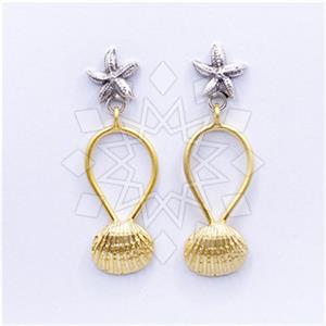 Fashion Handmade Artisan Brass  Dangle Earrings