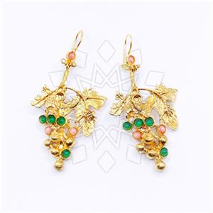 Fashion Handmade Artisan Brass  Dangle Earrings