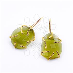 Fashion Handmade Artisan Brass  Dangle Earrings