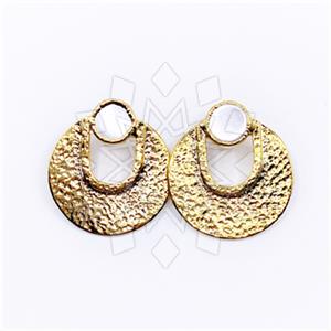 Fashion Handmade Artisan Brass  Fantasy Earring