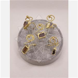 Fashion Handmade Artisan Brass  Gemstone Rings Package