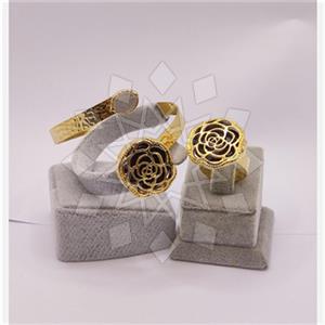 Fashion Handmade Artisan Brass  Ring Bracelet Sets