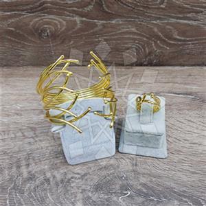 Fashion Handmade Artisan Brass  Ring Bracelet Sets