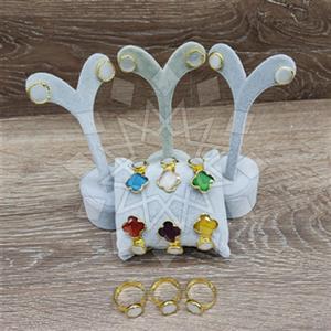 Fashion Handmade Artisan Brass  Ring Earring Bracelet Sets Package