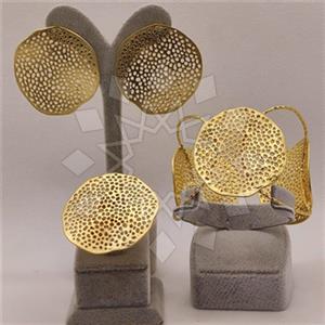 Fashion Handmade Artisan Brass  Ring Earring Bracelet Sets