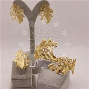 Fashion Handmade Artisan Brass  Ring Earring Bracelet Sets