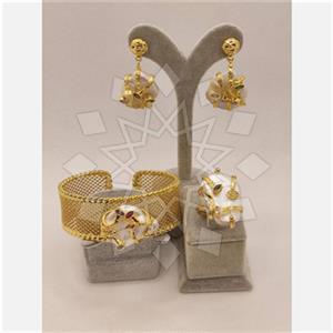 Fashion Handmade Artisan Brass  Ring Earring Bracelet Sets