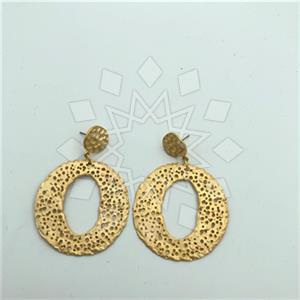 Fashion Handmade Artisan Brass  Statement Earring