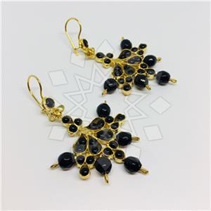Fashion Handmade Artisan Brass  Statement Earring