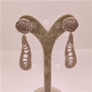 Fashion Handmade Artisan Brass  Statement Earring