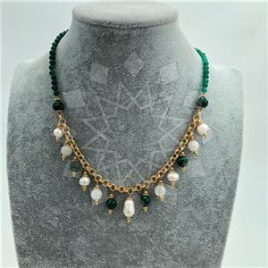 Fashion Handmade Artisan Brass  Statement Necklace