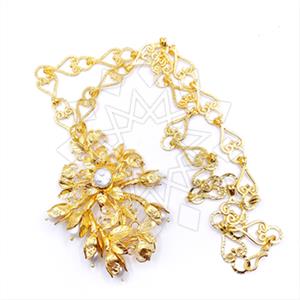 Fashion Handmade Artisan Brass  Statement Necklace