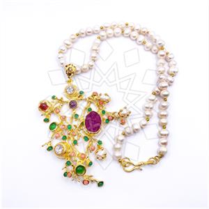 Fashion Handmade Artisan Brass  Statement Necklace