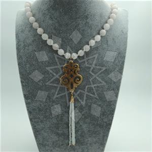 Fashion Handmade Artisan Brass  Tassel Necklace