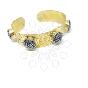 Fashion Handmade Artisan Brass Cuff Bracelets
