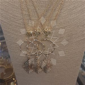 Fashion Handmade Artisan Brass Statement Necklace Package