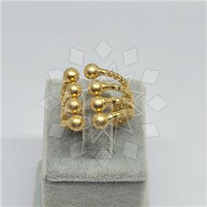 Fashion Handmade Artisan Brass Cocktail Rings