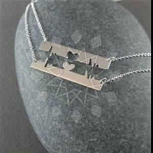 Fashion Heart and Love Adjustable Necklace Package