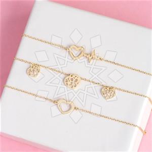 Fashion Heart and Love Classic Bracelets Package