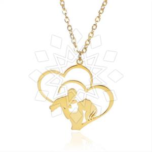 Fashion Heart and Love Pendant Necklace