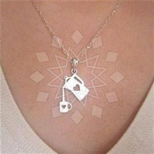 Fashion Heart and Love Pendant Necklace