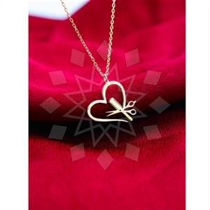 Fashion Heart and Love Pendant Necklace