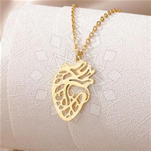 Fashion Heart and Love Pendant Necklace