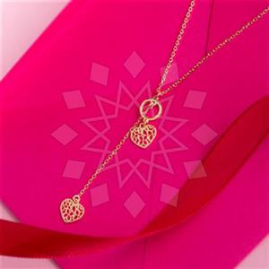 Fashion Heart and Love Pendant Necklace