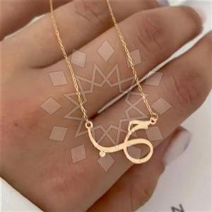 Fashion Heart and Love Personalized Letter Adjustable Necklace