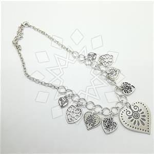 Fashion Heart Statement Necklace
