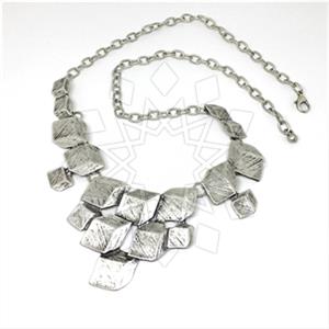 Fashion Large Bold Geometric Statement Necklace