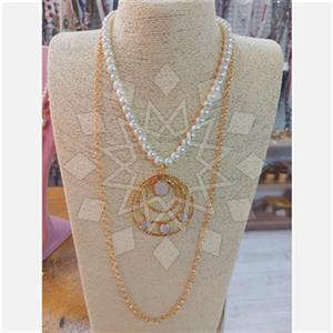 Fashion Large Bold Multi Strand Necklace